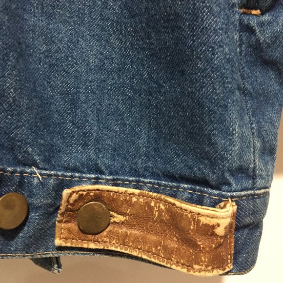 VINTAGE LIZ MOODY SPORT TALL DENIM JACKETS SIZE L - Picture 7 of 8